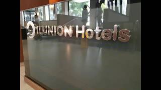 Hotel Ilunion Auditori Barcelona Spain  Wheelchair Accessible Room [upl. by Nnyltiak]