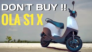 Ola S1 X 3kwh2kwh  Dont Buy Before Watching This Video  Ola S1 X Review  Ola S1 X Plus [upl. by Mcleroy]