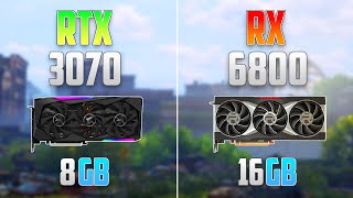 RX 6800 vs RTX 3070  Shocking Results [upl. by Aba]