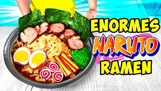 Jai fait Géant Tonkotsu Miso Ramen de Naruto cest épique par VANZAI CUISINE [upl. by Eveivenej]