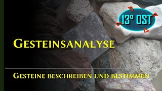 Gesteinsarten und Gesteinstypen am praktischen Beispiel erklärt [upl. by Nylinnej]