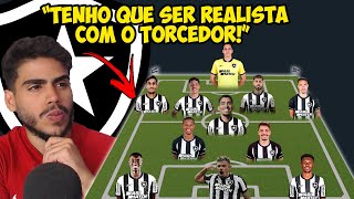 O TIME DO BOTAFOGO MELHOROU OU PIOROU DE 2023 PRA 2024 [upl. by Yelahc]