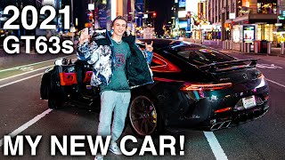 Buying a BRAND NEW 2021 Mercedes AMG GT 63s Trading in my G WAGON  FASTEST CAR REVEAL [upl. by Lutero294]