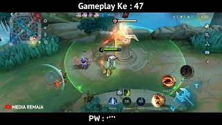 Media Remaja Gameplay Hero Mobile Legends  47th match [upl. by Kristoforo]