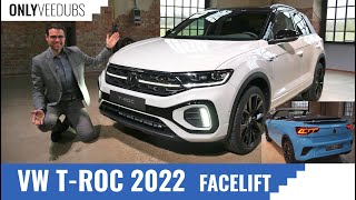 VW TRoc 2022 Facelift  Preview of All the Variants Style RLine TRoc R amp Cabriolet [upl. by Dorran]