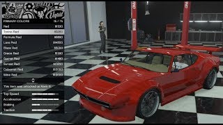 GTA 5  DLC Vehicle Customization Lampadati Viseris and Review [upl. by Kcirddet]