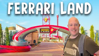 A Day in Ferrari Land  PortAventura  Salou Spain 🇪🇸 [upl. by Nepsa59]