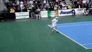 Roddick imitates Sampras [upl. by Monaco]