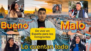 Ventajas y desventajas de vivir en España para inmigrantes 😨😀 [upl. by Arlette]