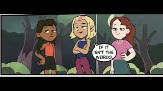 AMITY SAVES LUZ 💗  THE OWL HOUSE COMIC DUB TOH [upl. by Allan]