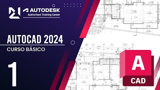 Introducción a Autocad 2024  Curso Básico Parte 1 [upl. by Gwyn534]