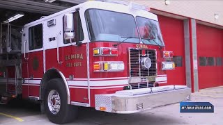 The Elmira Fire Department got a new firetruck [upl. by Yramesor]