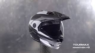 CABERG TOURMAX Marathon F3  HELMET VIEW 360° [upl. by Ainahpets390]