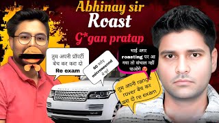 Abhinay Sir Roast Gagan Pratap on CGL Scam Controversytrending cgl ssccgl viralvideo [upl. by Aspia]