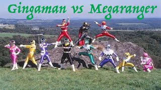 Gingaman vs Megaranger Review [upl. by Aramen]