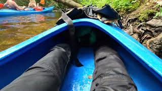 Palushi Lithuania Lake and river rafting Part 2 [upl. by Perrin414]