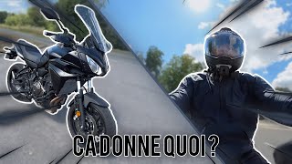 YAMAHA 700 TRACER 2017 A2  ÇA DONNE QUOI  18 [upl. by Matt]