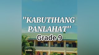 Kabutihang Panlahat Grade 9 SHORT VIDEO [upl. by Jerald]