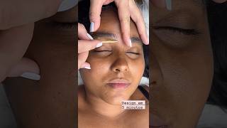 Eyebrow waxing tutorial  eyebrow class  eyebrow technique  eyebrows eyebrowtutorial eyebrow [upl. by Hepsibah]