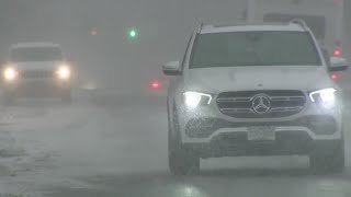 Travel alert Colorado snowstorm to affect road conditions [upl. by Rayna]