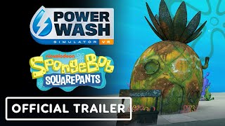 PowerWash Simulator VR x SpongeBob SquarePants  Official Special Pack Teaser Trailer [upl. by Tal]