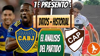 Te presento datos del Platense vs Boca Juniors  Historial análisis y como vienen los equipos [upl. by Mcclenaghan]