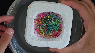 Glittered Gym Chalk  Water Crumble  Glitter bomb 💣 read Discription [upl. by Hyams]