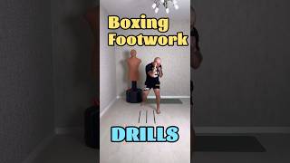 Boxing Footwork Drills Boxing Training for Beginners at Homeboxingtraining boxingstreetfighter [upl. by Dhaf478]