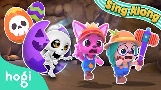 Old MacDonald Had Spooky Eggs｜Halloween Songs 🎃｜Hogi Halloween｜Hogi Pinkfong [upl. by Ayatnwahs]