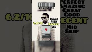 Paranoid by Kanye West Grading every 808s amp Heartbreak song TRACK 6 rap hiphop kanyewest ye [upl. by Monafo]