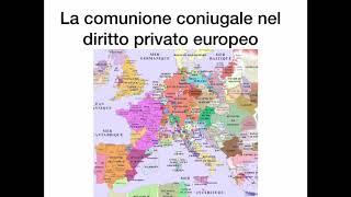 Loggetto della comunione dei beni [upl. by Enilasor]