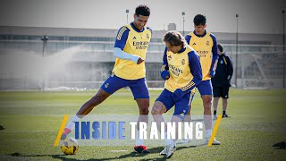 STUNNING Bellingham solo goal in training  Ciudad Real Madrid [upl. by Lennahs996]