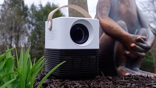 Apeman LC450 1080p Mini Portable Projector Unboxing amp Review [upl. by Novehs]