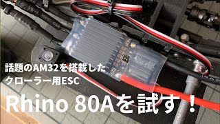 Rhino 80A AM32 ESC Testing [upl. by Kat]