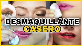 COMO HACER UN DESMAQUILLANTE CASERO FÁCIL Y ECONÓMICO EN CASA  NatyGloss [upl. by Nnodnarb]