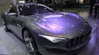 Maserati Alfieri – Dubai Motor Show 2015 [upl. by Affra]