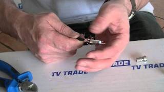 How to Strip a Coaxial Cable [upl. by Alleiram]