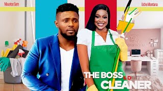 THE BOSS AND THE CLEANER IUCHE MONTANA MAURICE SAM CHIOMA NWAOHA 2024 LATEST NIGERIAN MOVIES [upl. by Zeuqirdor]