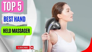 Top 5 Best Hand Held Massager 2024 [upl. by Fonz864]