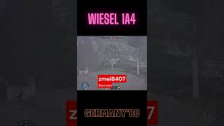 Wiesel 1A4 MK warthunder game sportgamesshortswiesel short [upl. by Euqinorev]