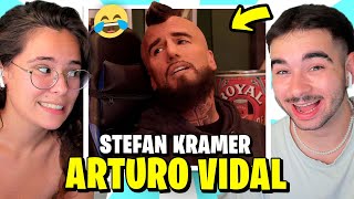 REACCIONAMOS a STEFAN KRAMER IMITANDO a ARTURO VIDAL [upl. by Haldi]