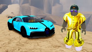 Driving a BUGATTI in Dangerous Truck Driving on ROBLOX [upl. by Lauralee368]