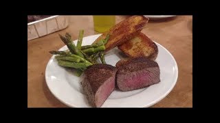 Steak Filet Mignon  Quick and Easy on Blackstone Griddle [upl. by Salema]