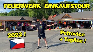 FEUERWERK EINKAUFSTOUR 202223 💥🔥 TschechienMarkt [upl. by Ilam]