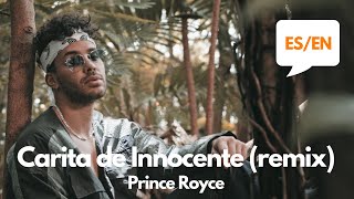 Prince Royce  Carita de Inocente remix LyricsLetra English Spanish Translation Meaning [upl. by Asset]