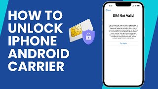 How To Change Carrier Lock On iPhone NEW UPDATE [upl. by Aram982]