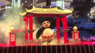 Kung Fu Panda’s Po amp Tigress  Warriors of the Awesomeness  Mall of Qatar  4K [upl. by Bondy304]