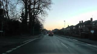 Driving Along Tudor Way Oldbury Road Henwick Road amp Hylton Road Worcester England [upl. by Hindorff]