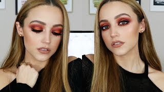 Dramatic Fall Makeup Tutorial  Morphe 35O2 Palette [upl. by Raval]