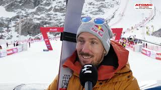 Marcel Hirscher 🇳🇱  Solden post race interview [upl. by Aifos]